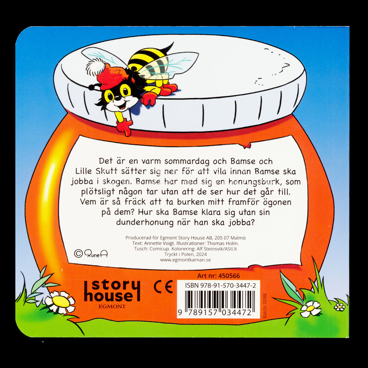 BAMSE DEN FÖRSVUNNA HONUNGSBURKEN - H02 - 4