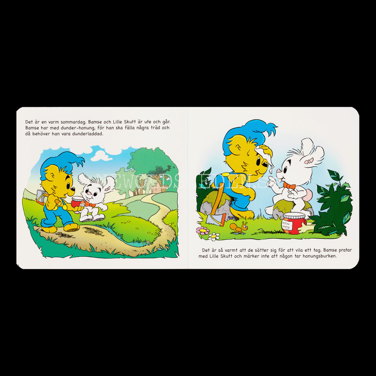 BAMSE DEN FÖRSVUNNA HONUNGSBURKEN - H02 - 3