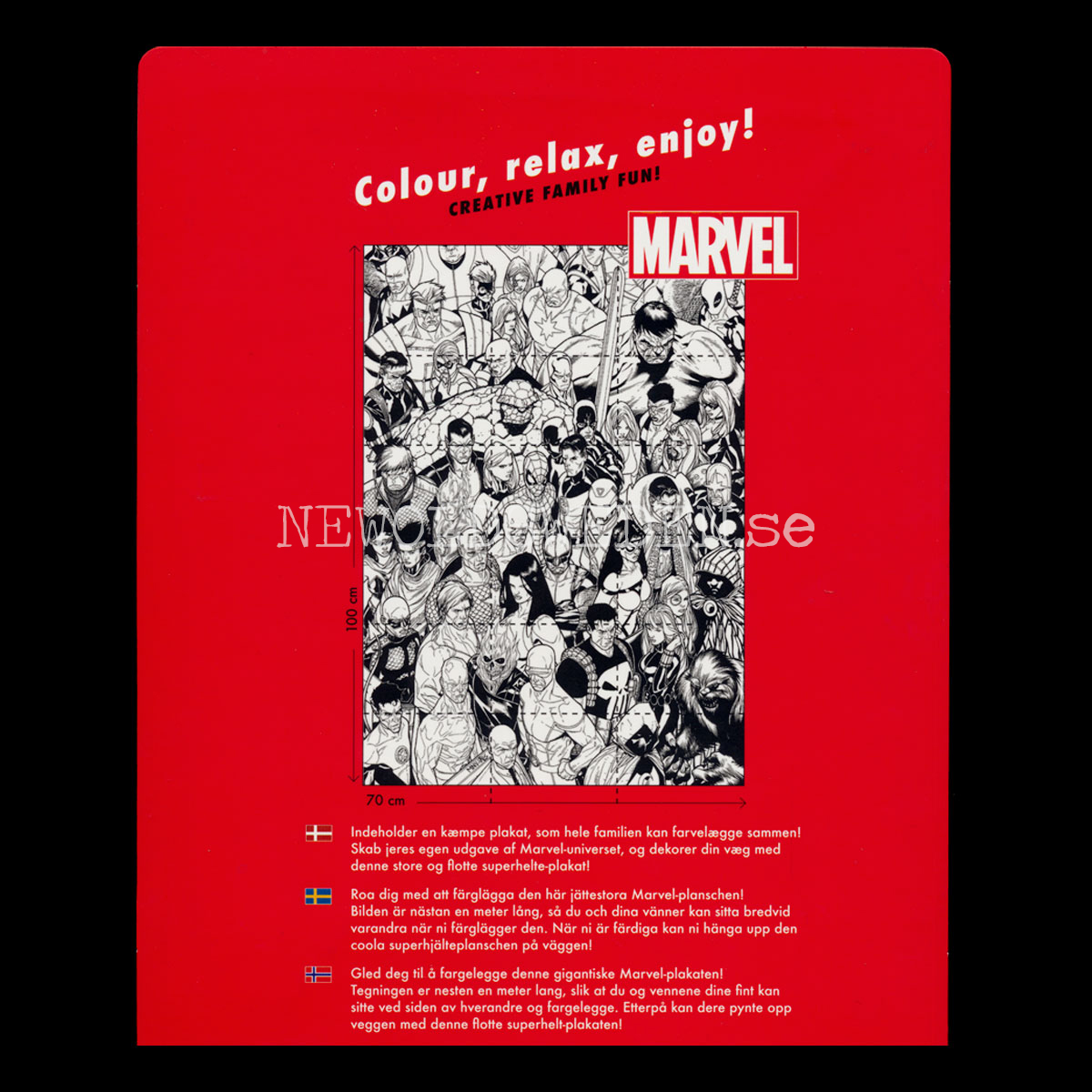MARVEL - XXL-POSTER - 70 X 100 CM -S4 - 4