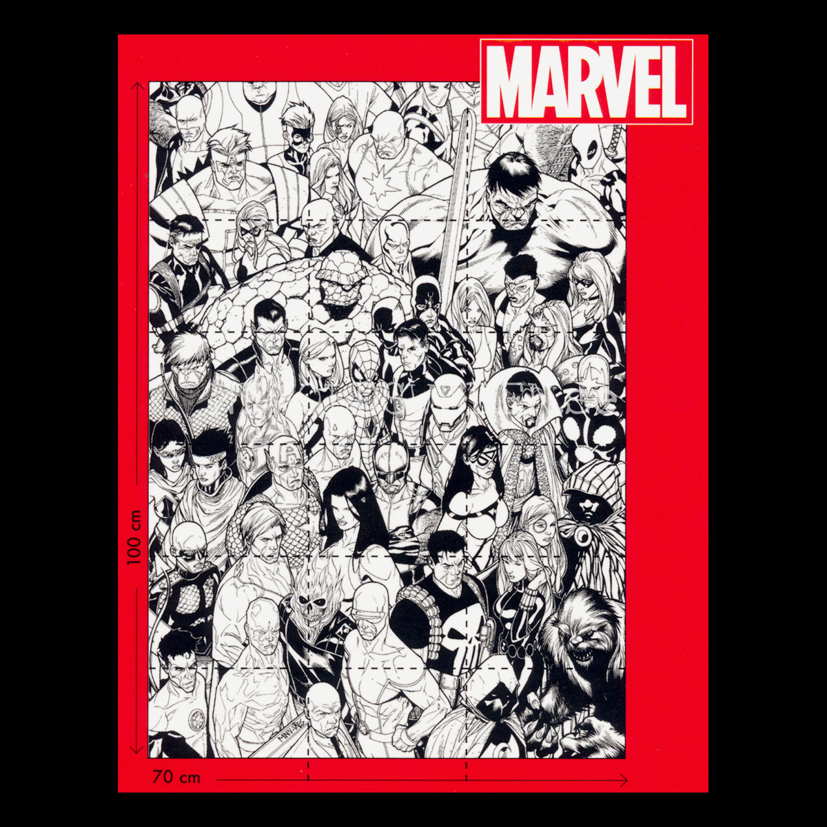MARVEL - XXL-POSTER - 70 X 100 CM -S4 - 2