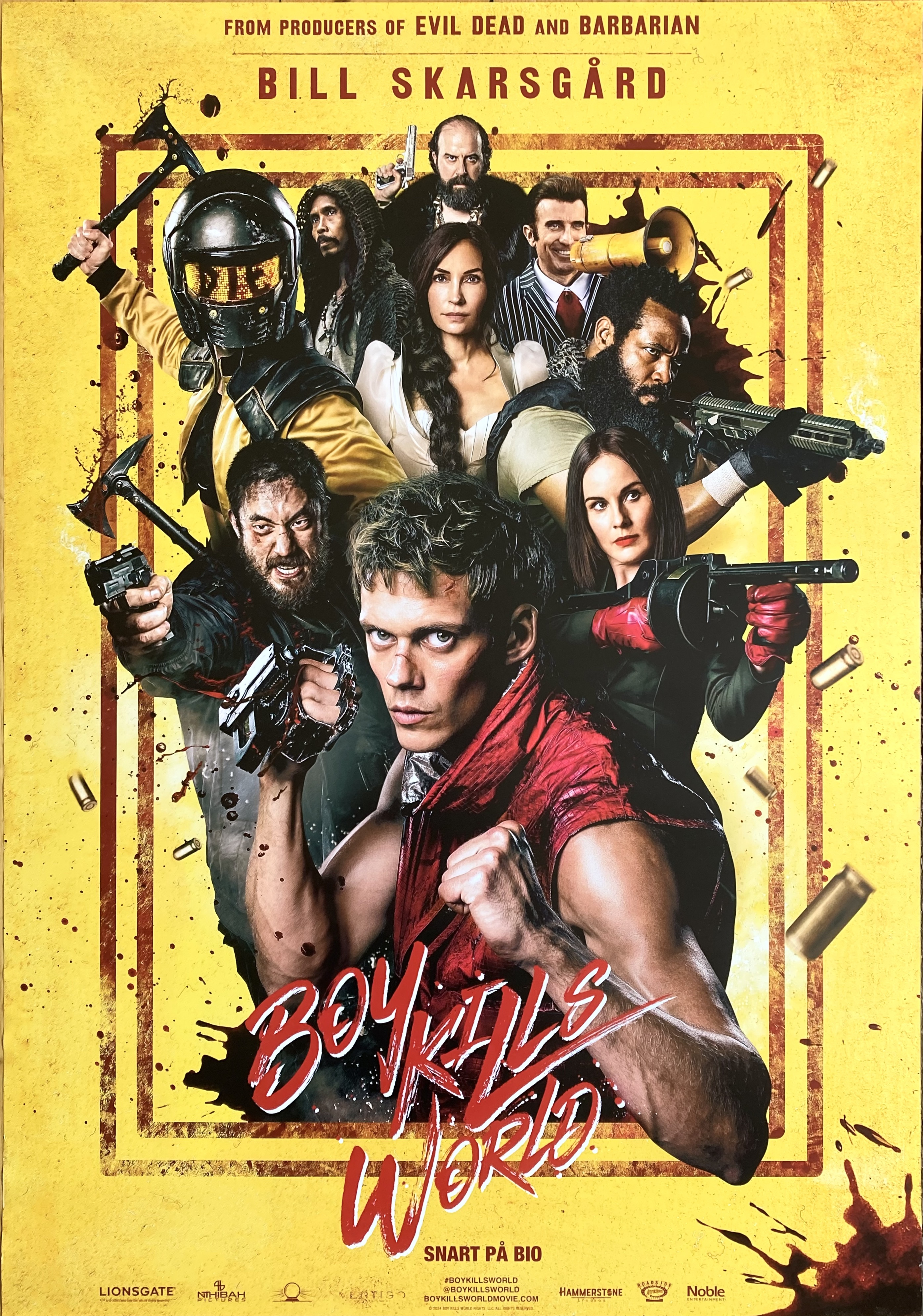BOY KILLS WORLD (2023) Advance