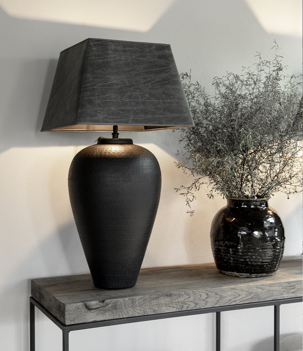 FLORENCE Table Lamp Matt Black - 4