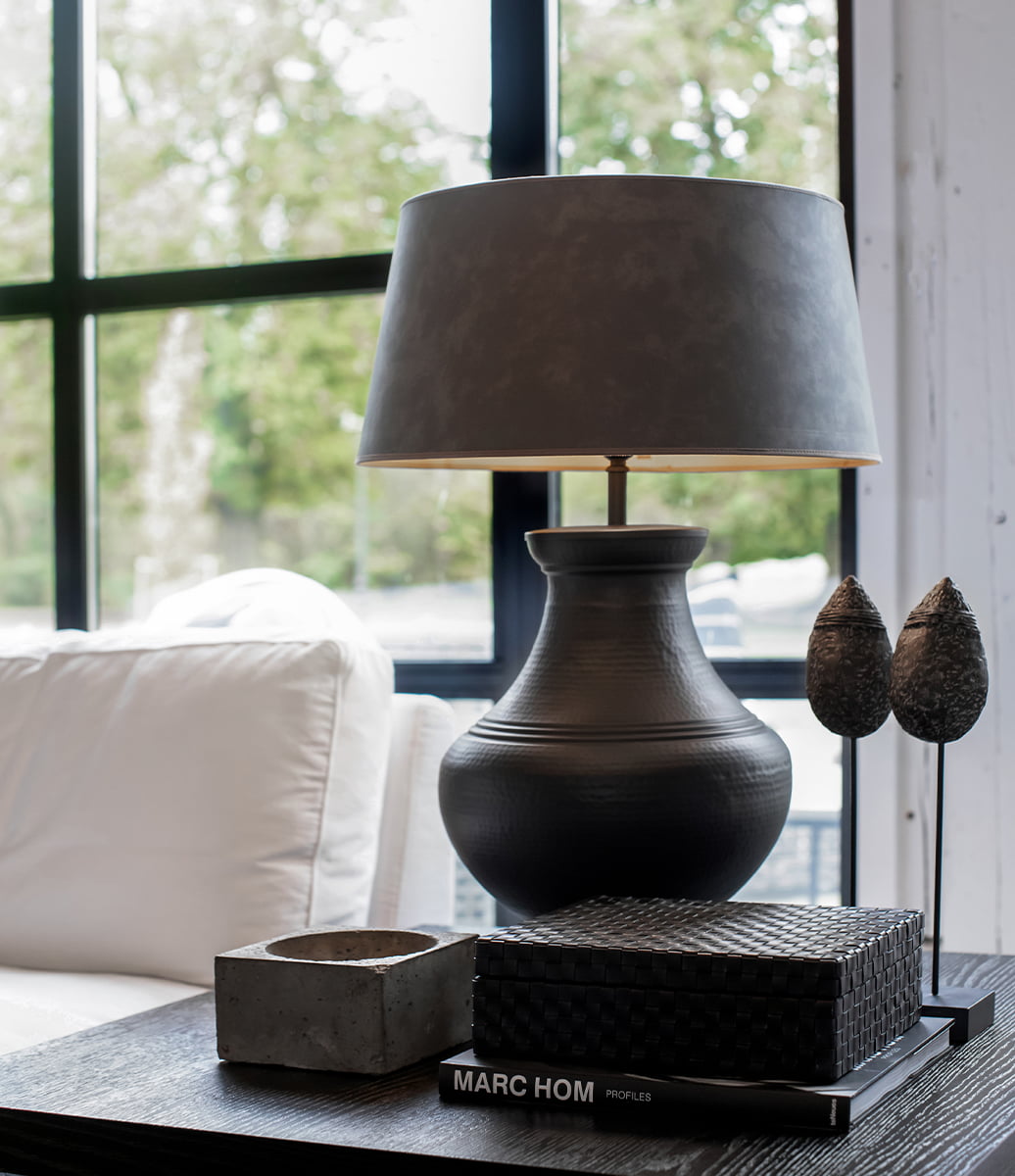 BERGAMO Table Lamp Matt Black - 3