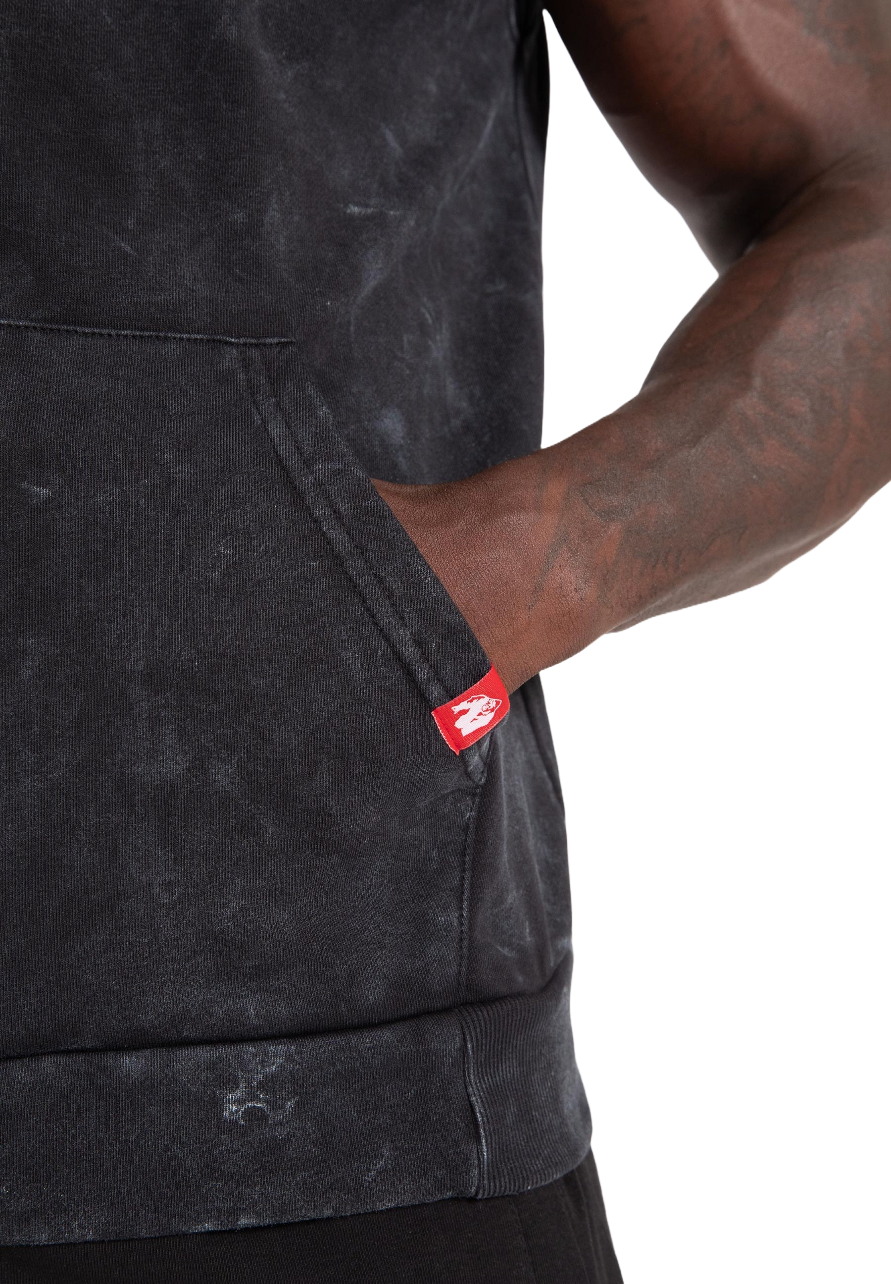 Silverdale Sleeveless Hoodie, black - 10
