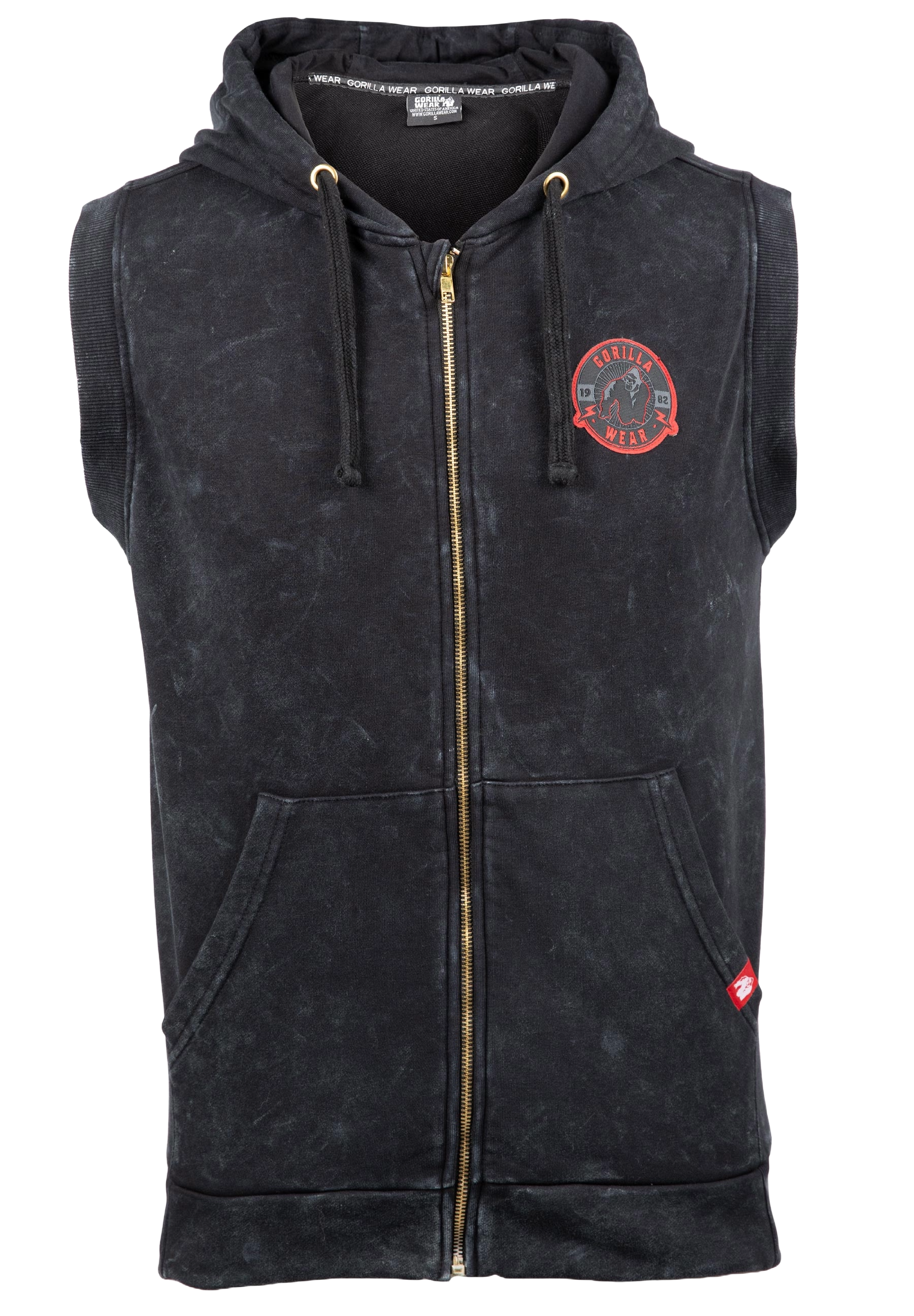 Silverdale Sleeveless Hoodie, black - 5