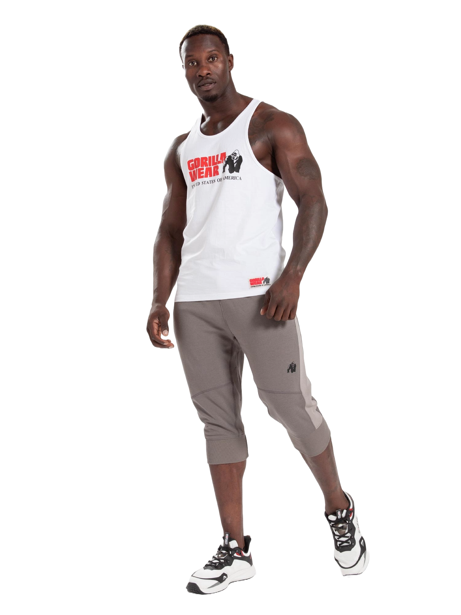 Thompson 3-4 Sweatpants, grey - 4