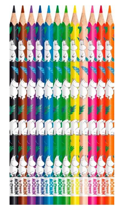 Moomin Colored Pencils 12-Pack - Maped x Moomin - 2