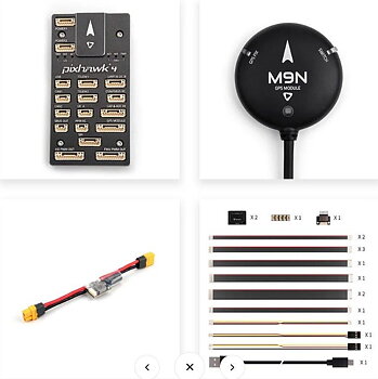 Pixhawk 4, PM02, M9N GPS, Aluminum