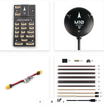Pixhawk 4, PM02, M10 GPS, Aluminum