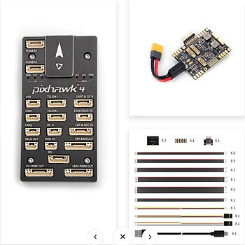Pixhawk 4, PM07, No GPS, Aluminum