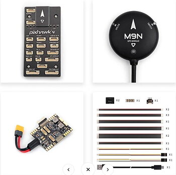 Pixhawk 4, PM07, M9N GPS, Aluminum