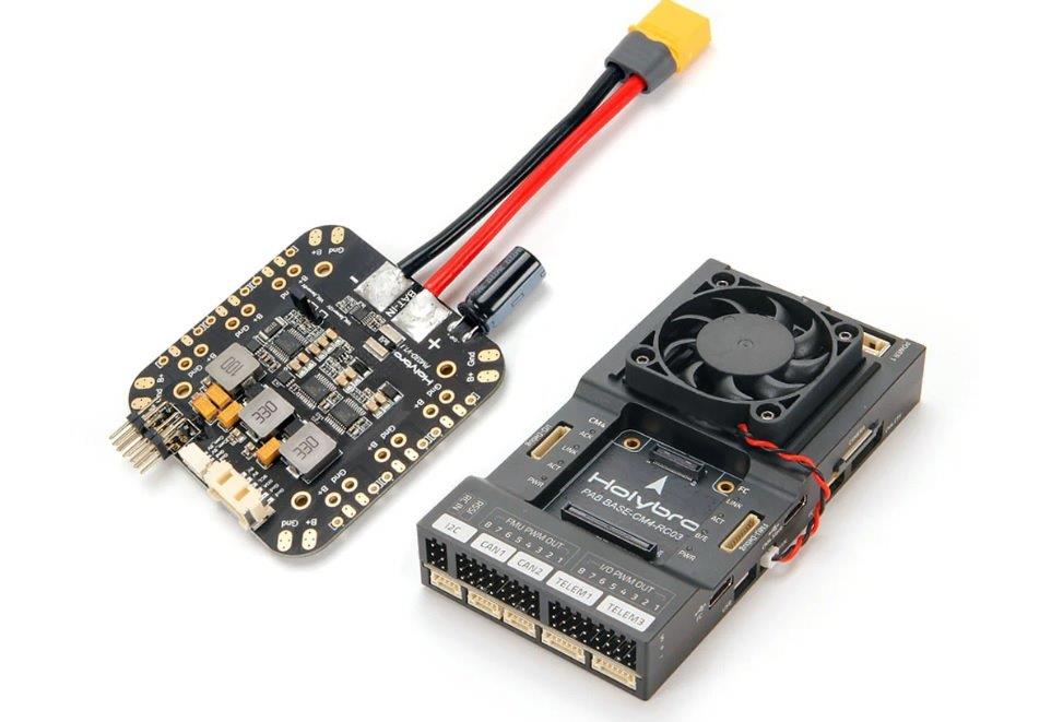Pixhawk RPi CM4 Baseboard, No FC Module, PM03D (Without XT30 Pre-soldered)