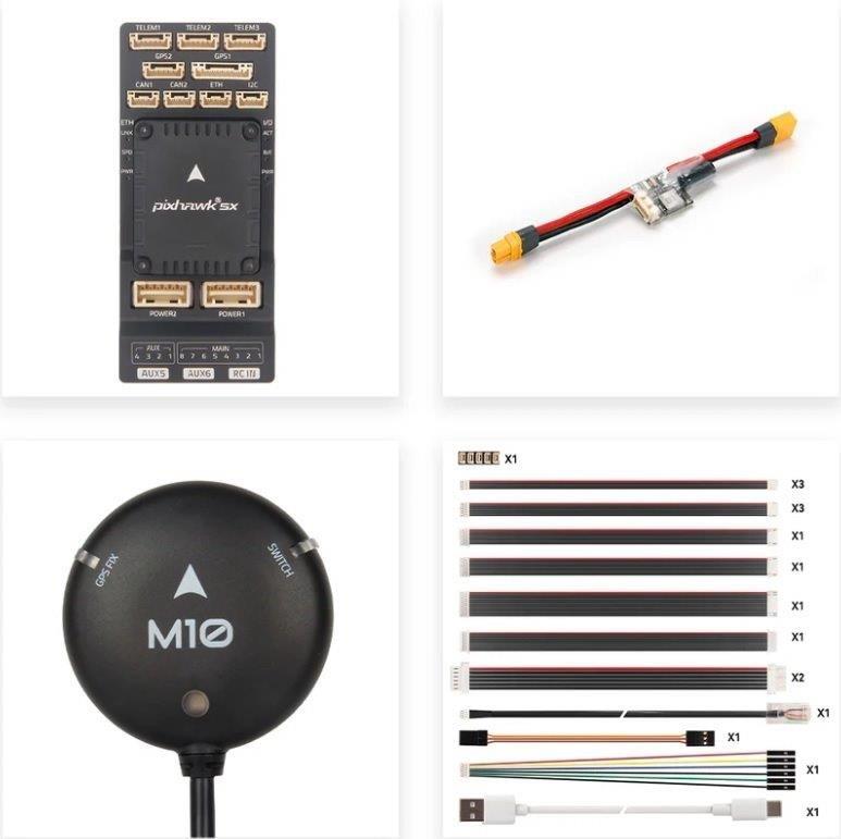 Pixhawk 5X, Standard v2A, M10 GPS, PM02D