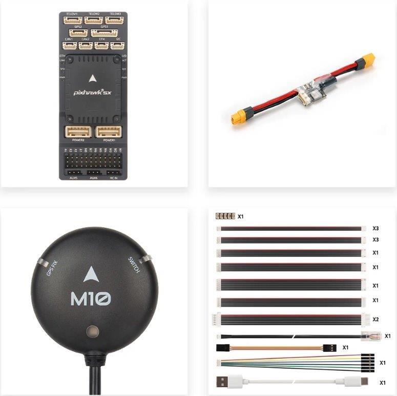 Pixhawk 5X, Standard v2B, M10 GPS, PM02D
