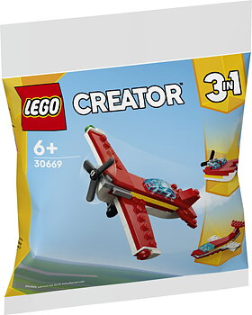 Ikoniskt rött flygplan V29 30669