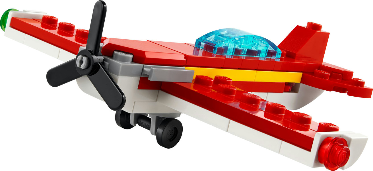 Ikoniskt rött flygplan V29 30669 - 2