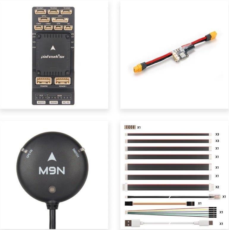 Pixhawk 5X, Standard v2A, M9N GPS, PM02D