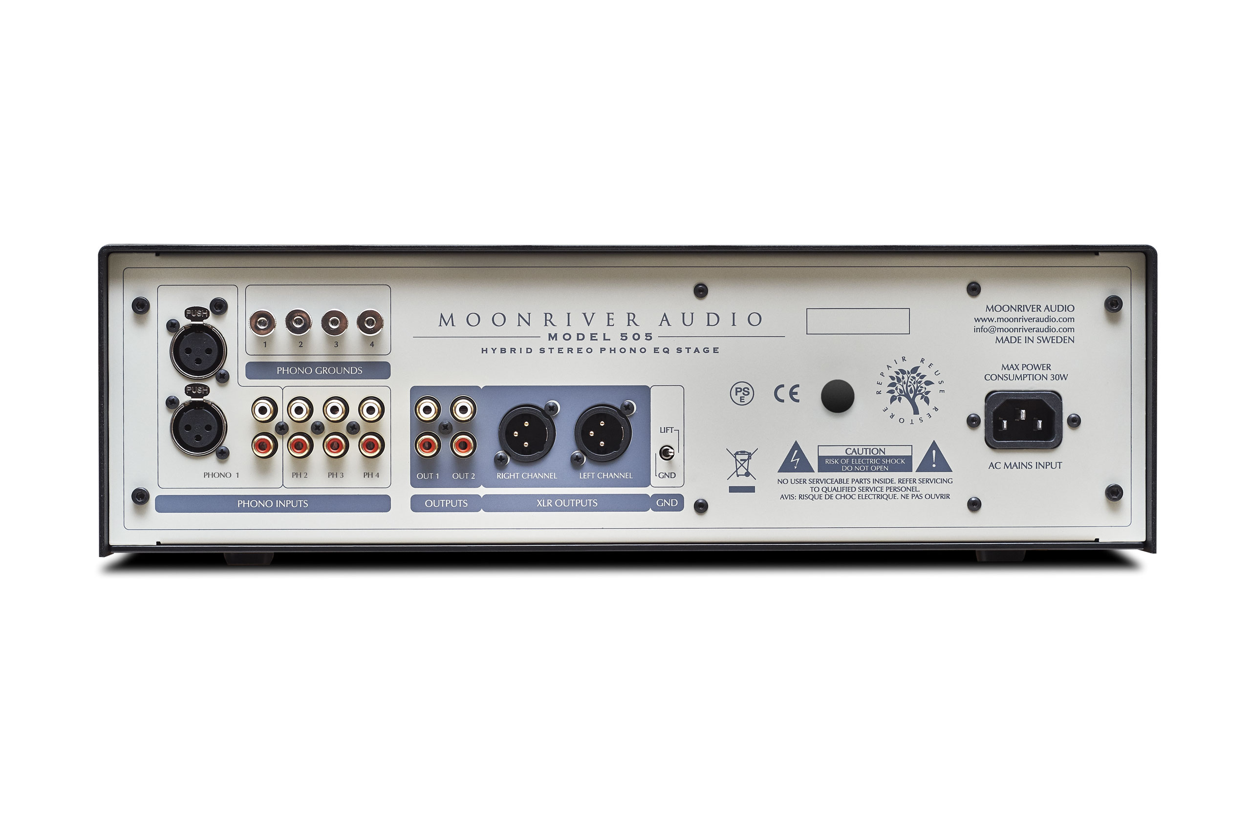 Moonriver Audio 505 Hybrid Phonosteg - 4