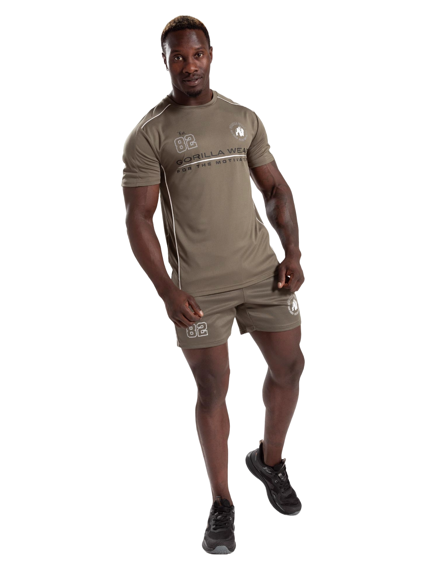 Broxton Shorts, army green - 4