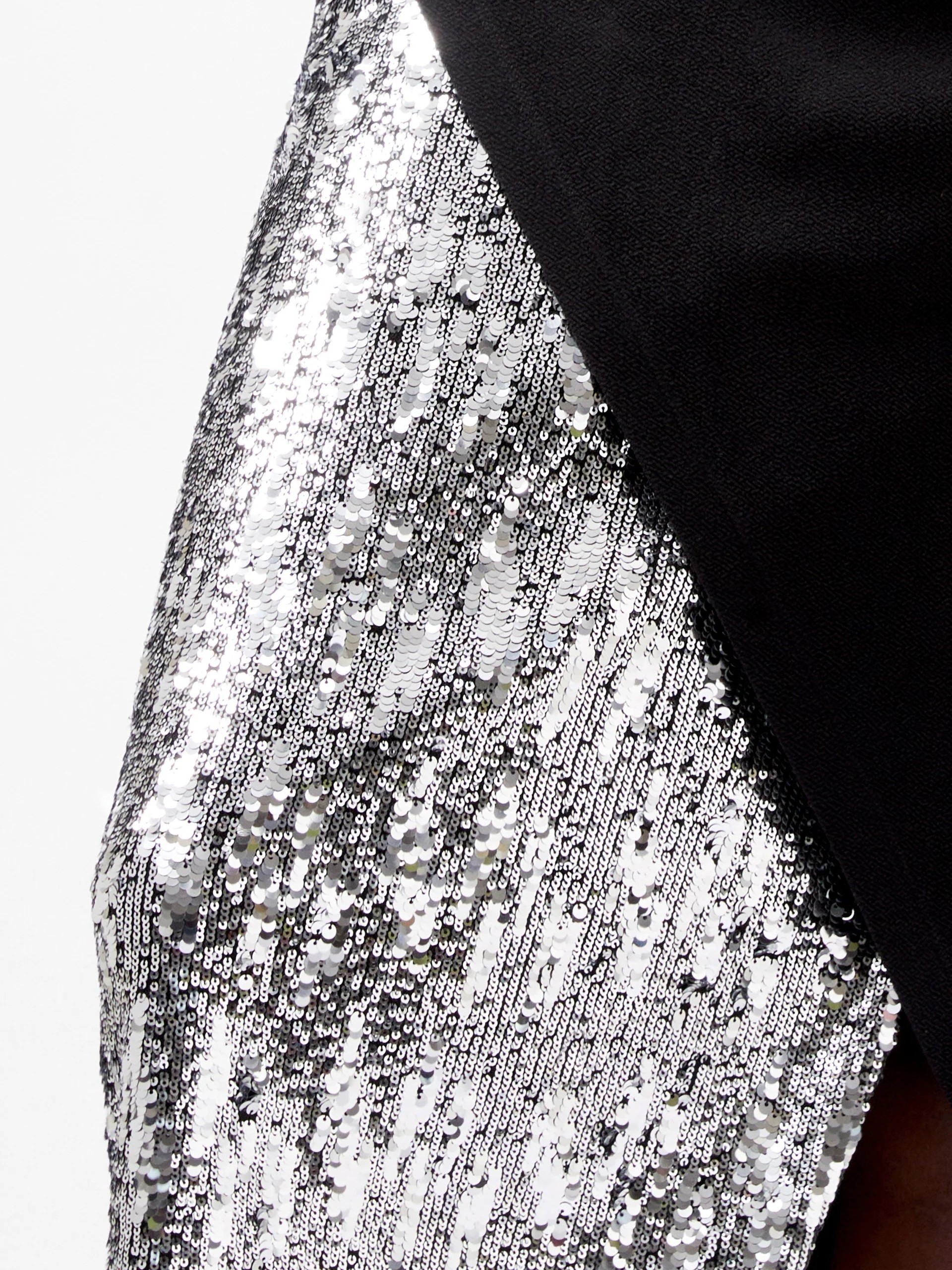 Zanna Jersey Sequin Mix Midi Dress - French Connection - 5