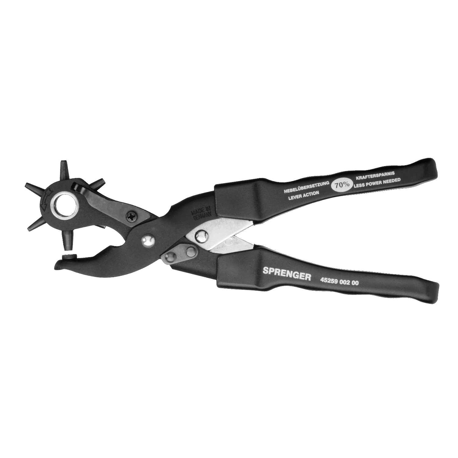 Sprenger Power Hole Punch - Up To 70% Less Effort Required!