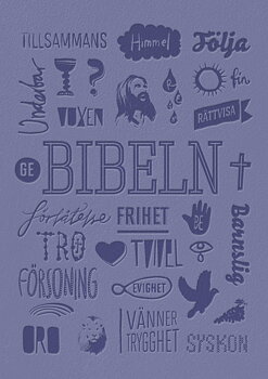 Folkbibeln 2015 – Slimline Blå Konfirmandbibeln