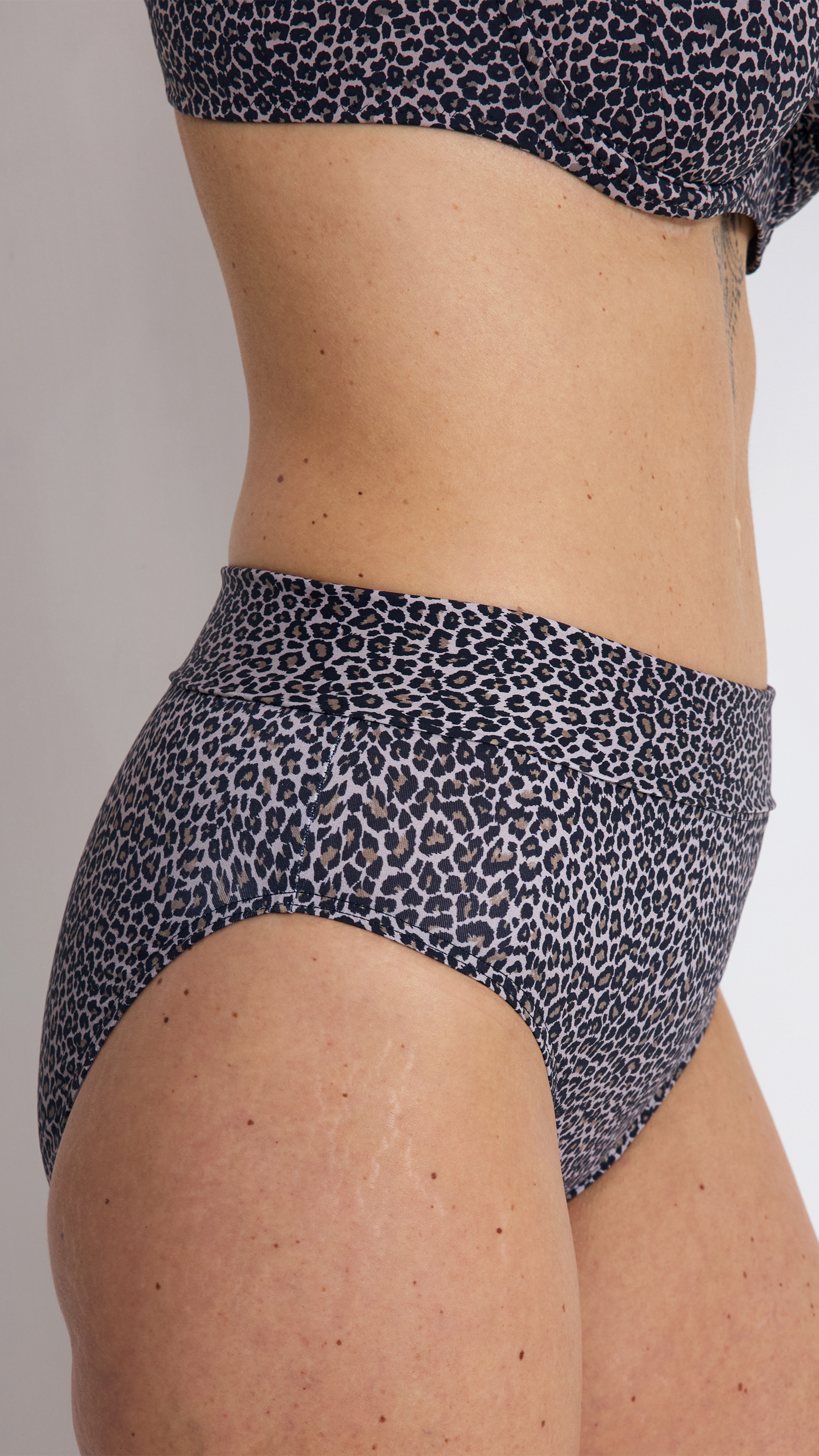 Saltabad Fold Down Bikini Bottoms Leo - 3