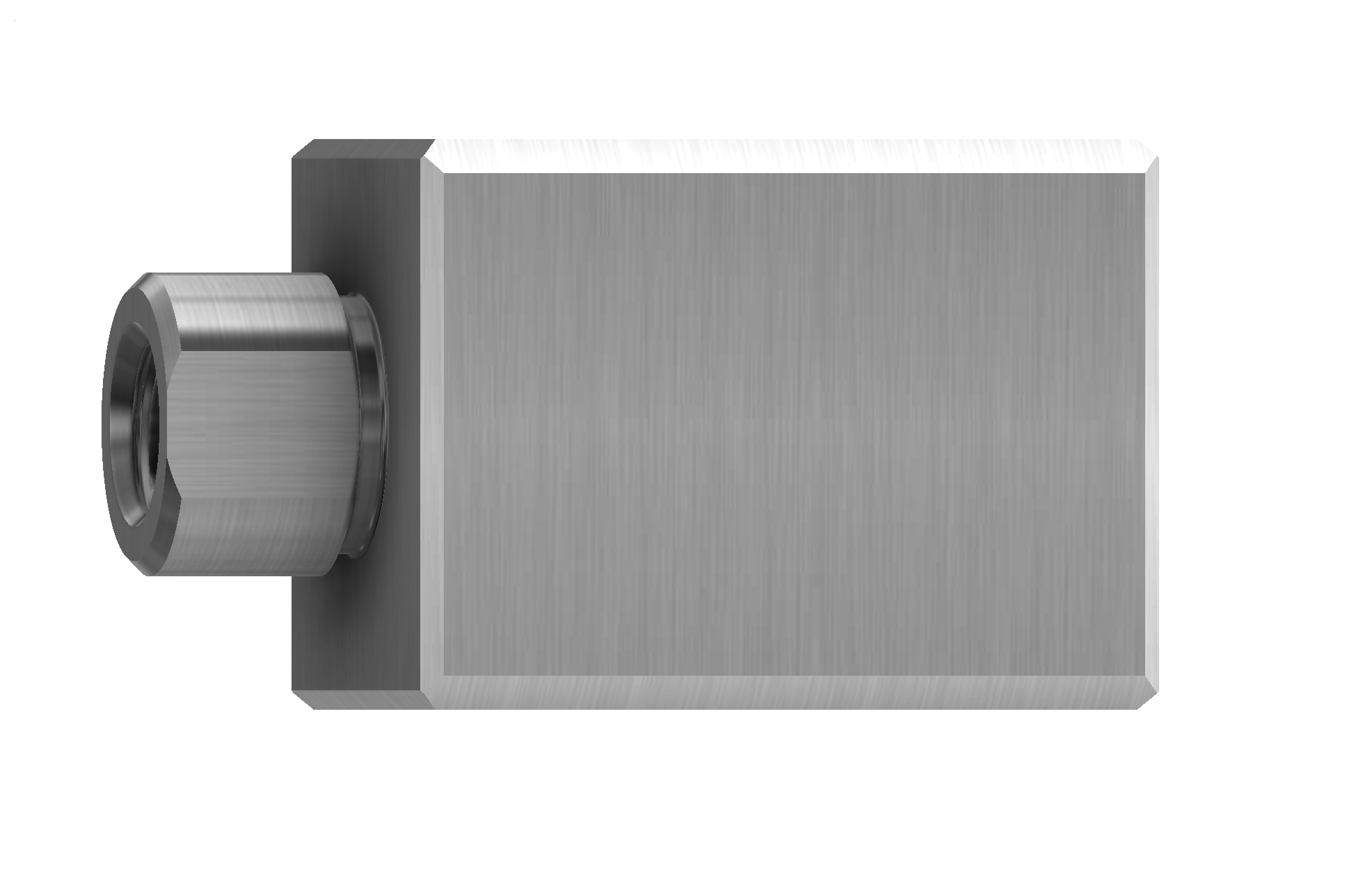Fræseblok Titanium 15 x 20 mm