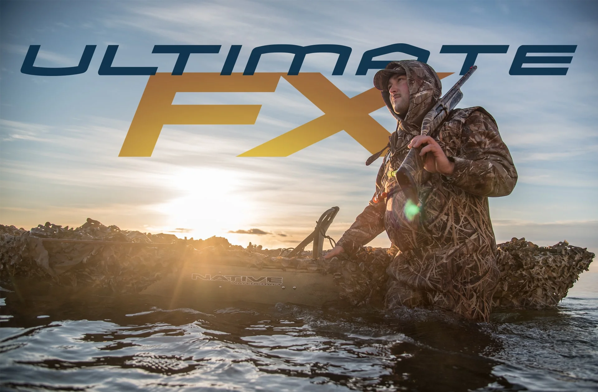 Native Ultimate" FX 12 PRO - Lätt och smidig fiskekajak, passar även perfekt för fågeljakt - 2