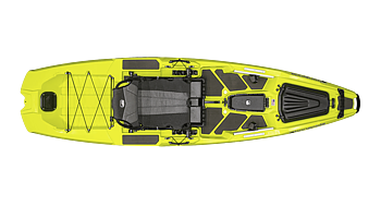 Bonafide Sit and Stand 107 - A small large kayak