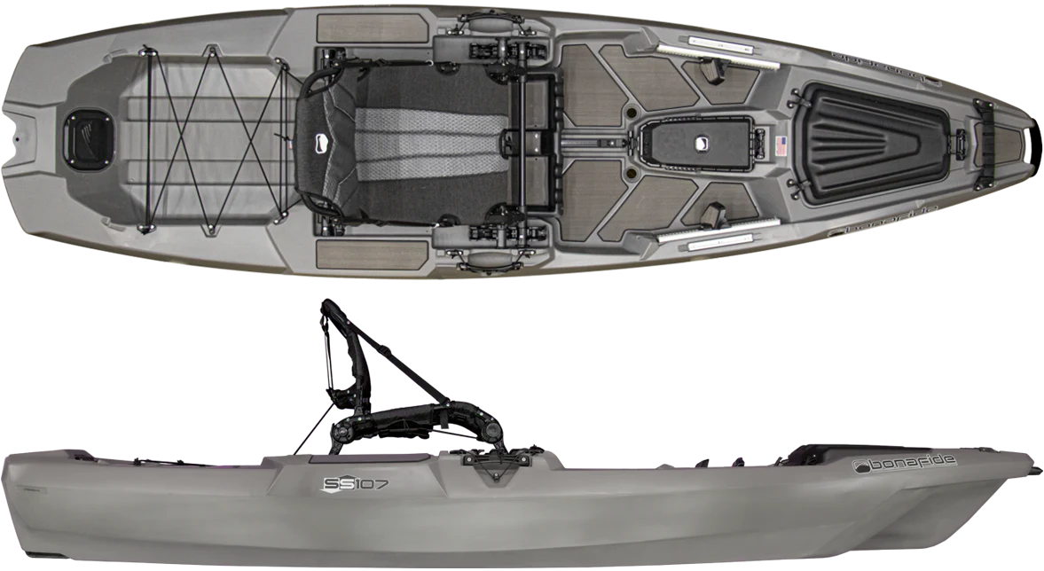 Bonafide Sit and Stand 107 - A small large kayak - 5