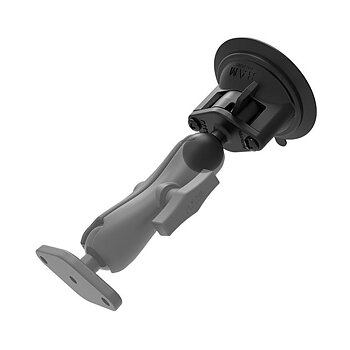 Suction plug mount with B-size ball
