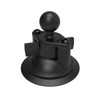 Suction plug mount with B-size ball