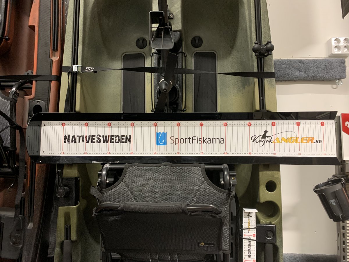Mätbräda för Gädda - med 125cm mätdekal - 3
