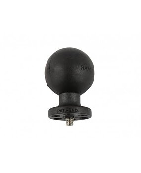 RAP-366U - RAM Small Round Base 1/4tum -20 THR