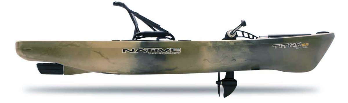 Native Watercraft Titan 10.5 Propel - With springblade rudder - 7