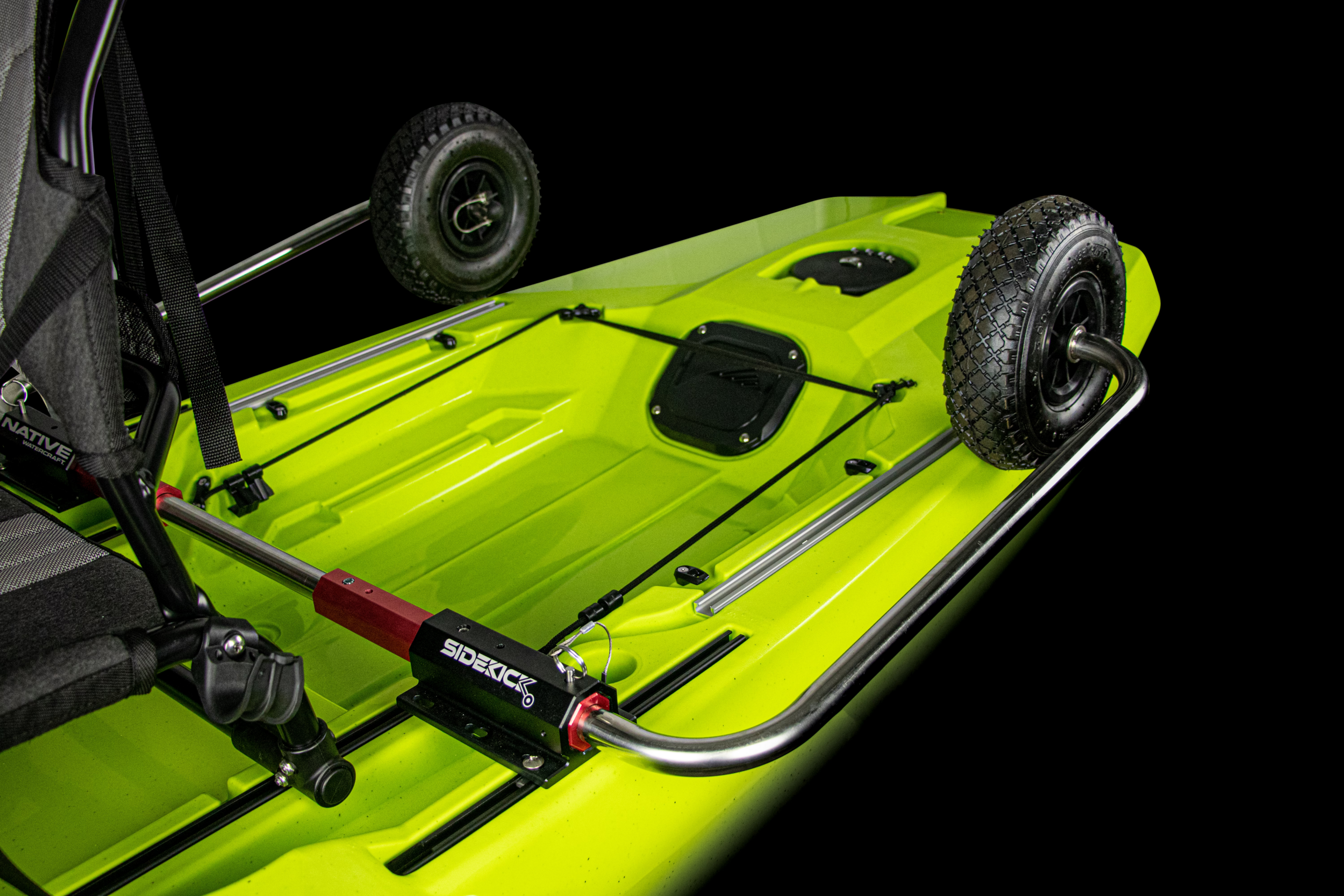 SIDEKICK Bonafide Transporthjul till P127 och RVR119 (monteras i rails)