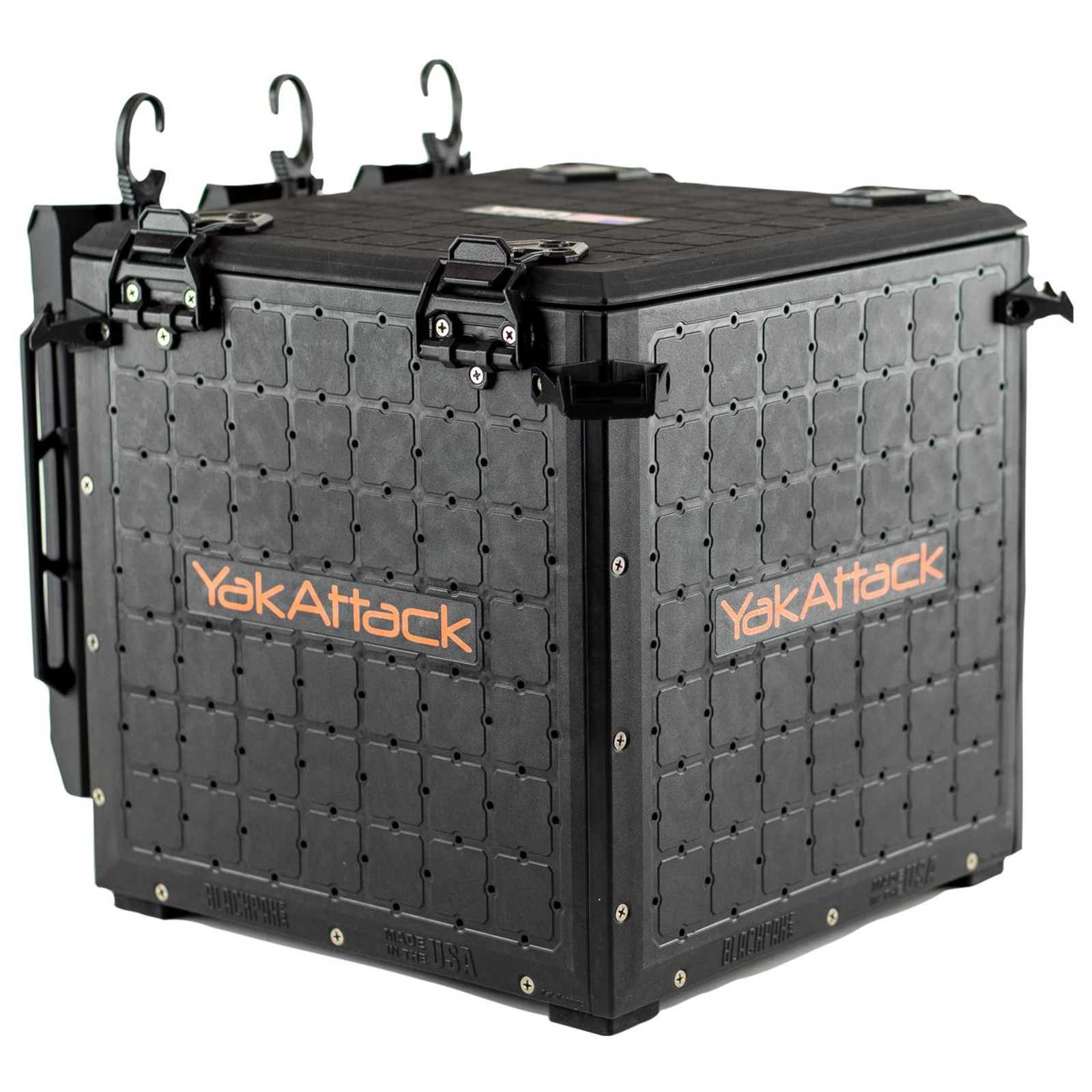 Yakattack BlackPak Pro, 13 x 13 x 13, Black, Includes lid and 3 rod holders - 7