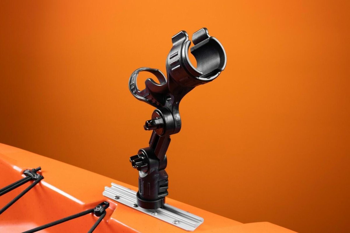 Yakattack Omega Pro Rod Holder with LockNLoad Track Mounting Base - 3