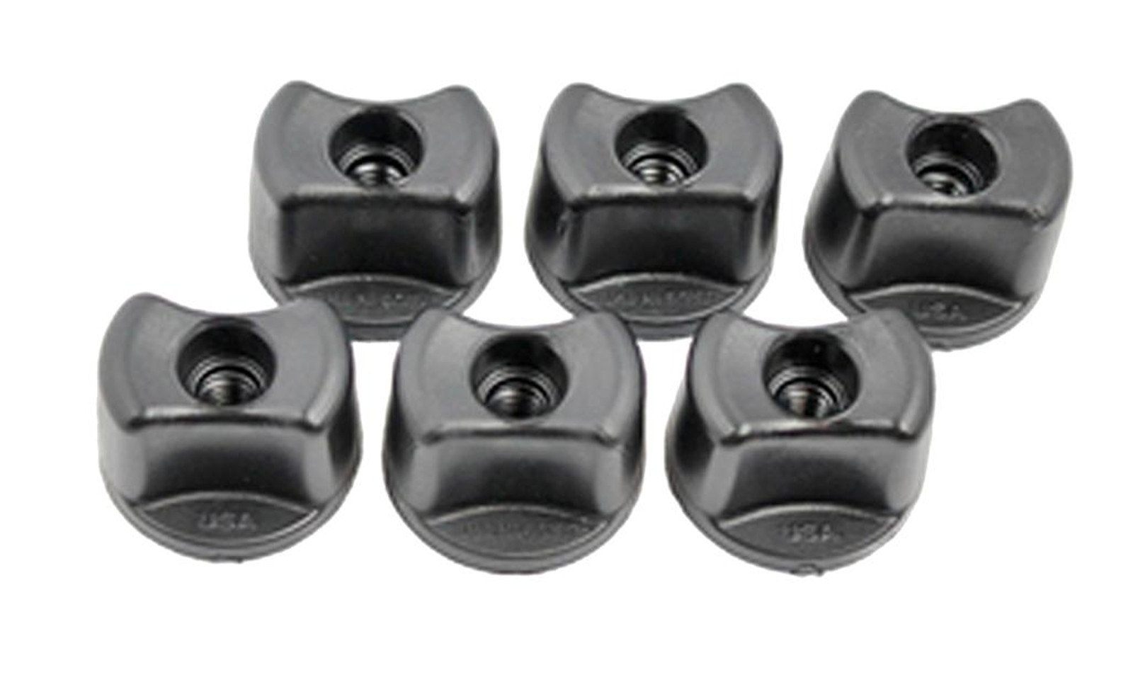 Yakattack Convertible Knobs, 1/4-20 Threads, 6 pack