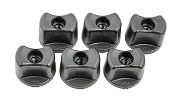 Yakattack Convertible Knobs, 1/4-20 Threads, 6 pack