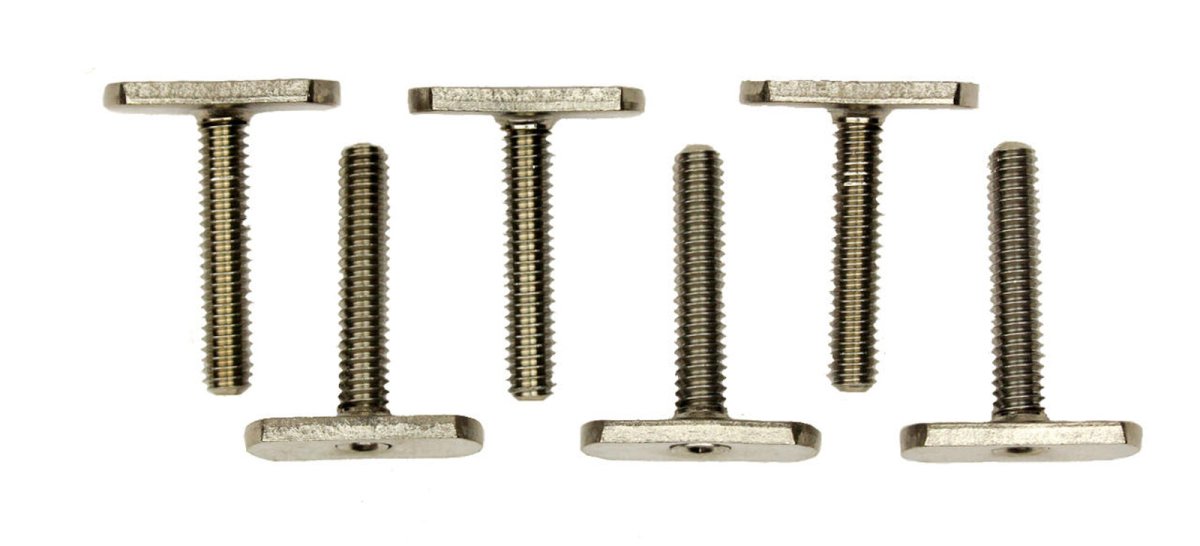 Yakattack MightyBolt, 1-1/2inch lg - 1/2 wide, 6 pack