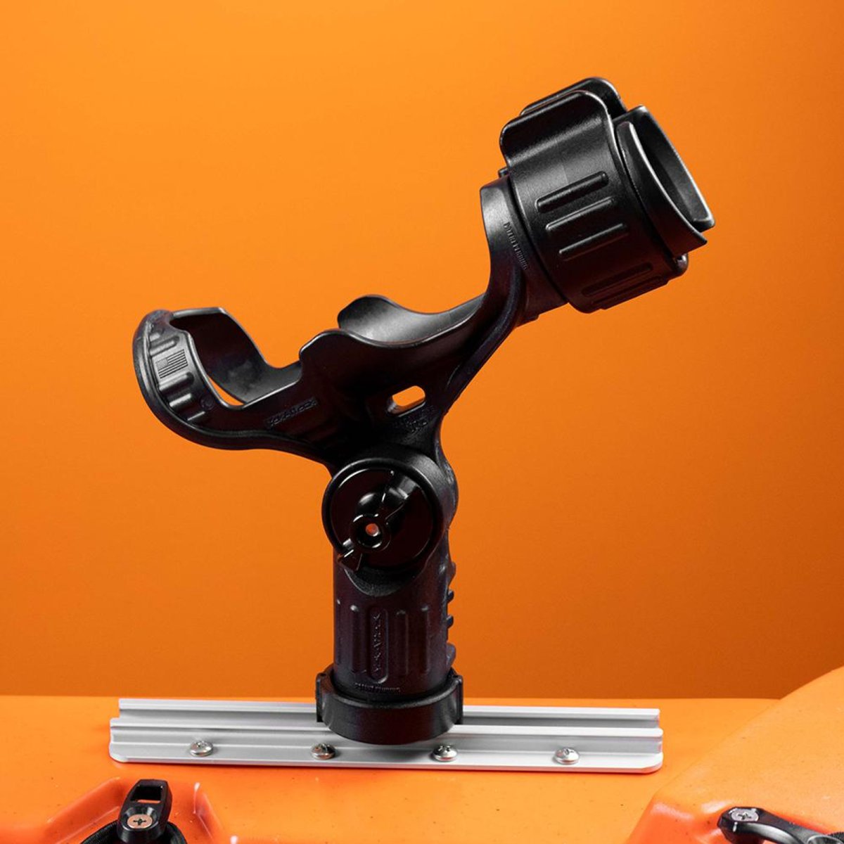 Yakattack Omega Rod Holder with LockNLoad Track Mounting Base - 2