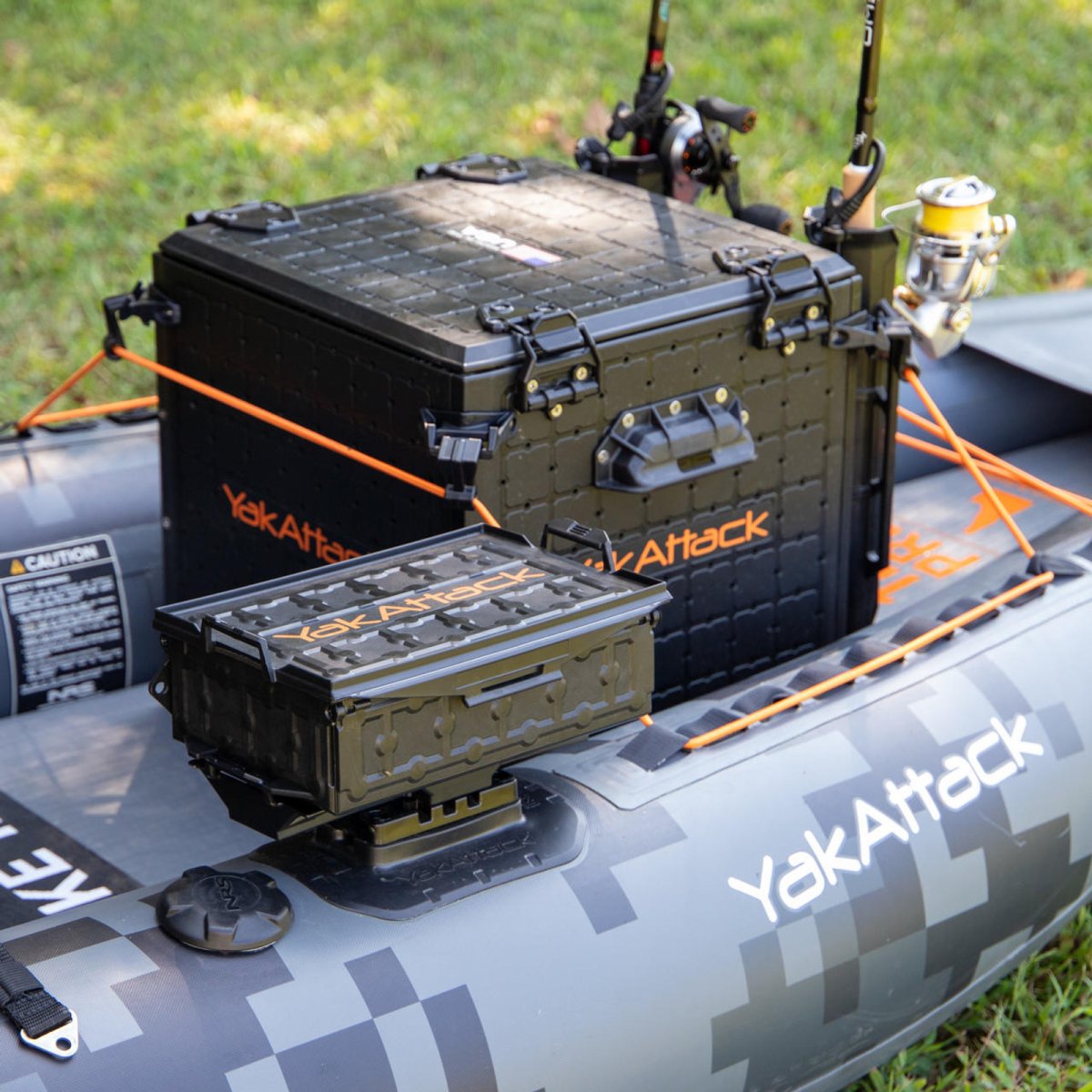 Yakattack TracPak Combo Kit, Two Boxes and Quick Release Base - 22