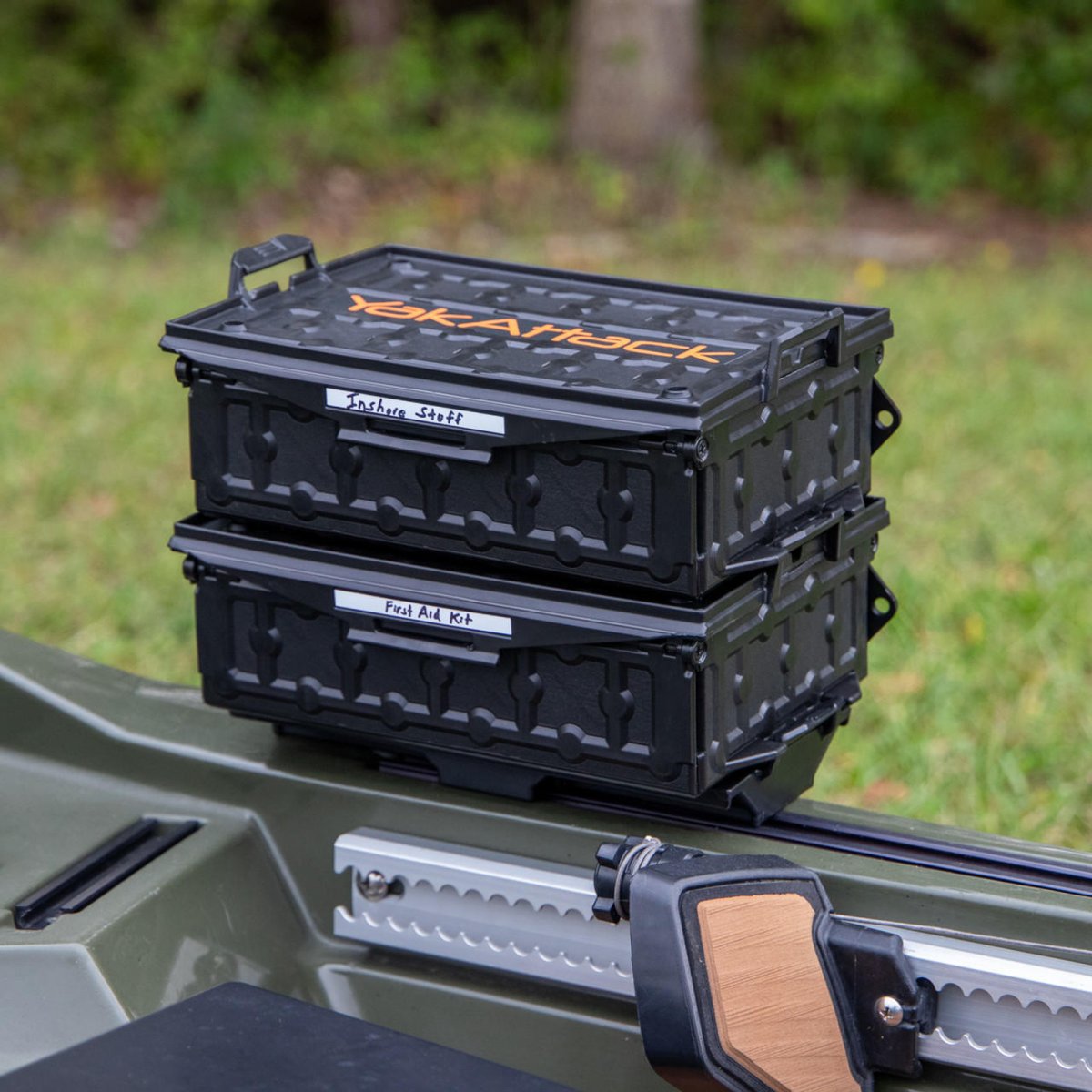 Yakattack TracPak Combo Kit, Two Boxes and Quick Release Base - 6