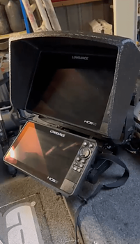 Sunvisor Lowrance HDS Live 9 / HDS PRO 9 - High Speed