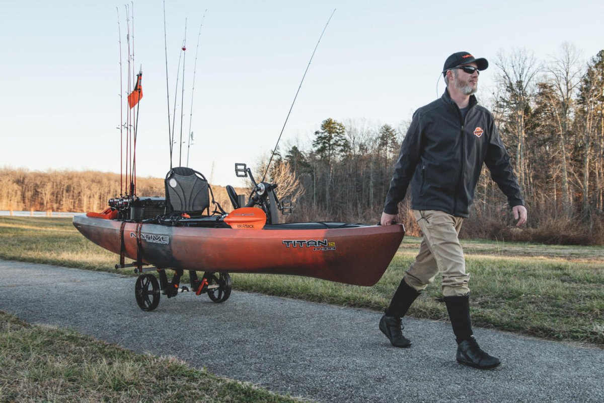Yakattack TowNStow BarCart Kayak Cart - 6