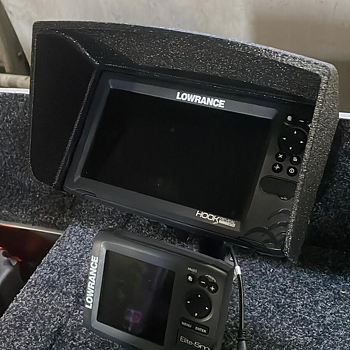 Sunvisor LOWRANCE HOOK Reveal 7” - High Speed