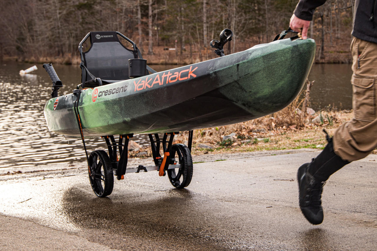 Yakattack TowNStow Bunkster Kayak Cart - 4