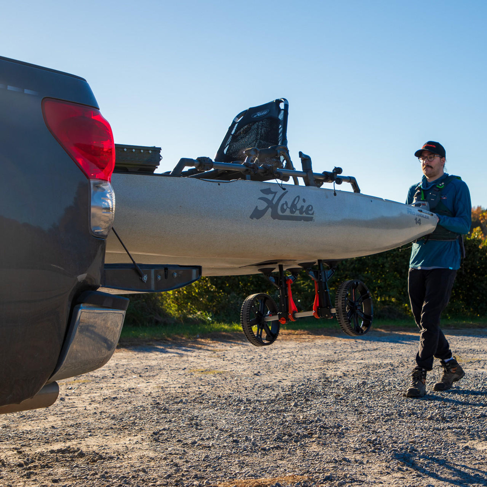 Yakattack TowNStow Scupper Kayak Cart - 17